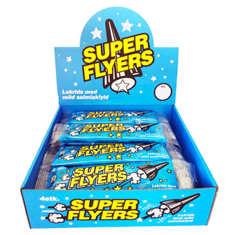 Super Flyers förpackning